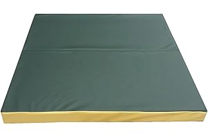 NIRO SPORTGERÄTE NiroSport Tapis de Gymnastique Pliable - 100 x 100 x 8 cm - Tapis de Sol Souple - Tapis de Gymnastique, de Fitness, d'entraînement, de Protection - Imperméable et Pliable