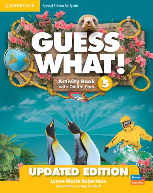 Guess What! Special edition for Spain Updated Level 5 Activity Book with Digital