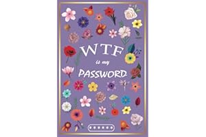 Password book: Password notebook, internet password book, password organizer, password keeper, address book with tabs, password keeper book, internet ... Logins and software licences 6"X9" x110 Pages