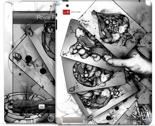 GelaSkins Removable Vinyl Skins for iPad (Apple iPad 2 - Royal Flush)