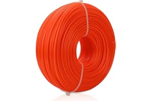 AYSUM Nylon Strimmer Line Wire 2.4mm x 100m Round Trimmer Line Nylon Strimmer Cord for Garden Grass Strimmers Electric