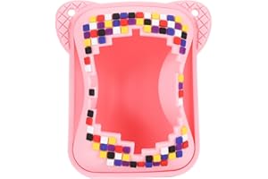 DEPISUTA Silikonowe Etui na Interaktywne Zabawki Bitzee Digital Pet, Silikonowe Etui ze smyczą, Profesjonalna Silikonowa Osłona Ochronna na Akcesoria Bitzee Virtual Electronic Pets (różowy)