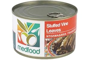 DELI MED MedFood- Stuffed Vine Leaves - Dolmades - Dolmadakia - 2kg Tin (1)