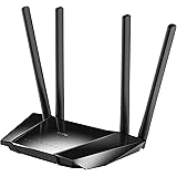 Cudy LT400 Router 4G LTE Con Sim, 300Mbps, Porta LAN/WAN, Senza configurazione, 4 Antenne Ad Alto Guadagno, FDD e TDD, VPN, D