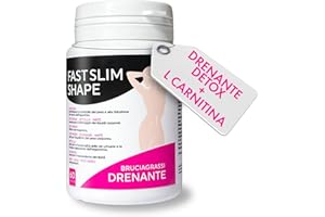 TRICO HAIR ITALY Blocca fame - Carnitina brucia grassi potente e veloci Donna.Termogenico forte Drenante.Glucomannano+ Bromelina, Ottimo per dimagrire velocemente pancia e fianchi