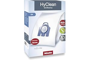 VALUEVAULT Compatible With Miele Hoover Bags 4 Pack with 2 Filters - Superior Filtration, Minimal Dust Loss, Miele GN Vacuum Bags for Classic C1, Complete C1 C2 C3, S227 S240, S270, S400, S600, S800, S2, S5, S8