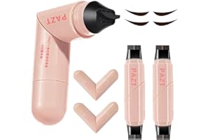 TAIMEIMAO Timbro per Eyeliner a Doppia Testa con Punta a sfera,Impermeabile,2x2.1mlEyeliner Resistente allo Smudge,Naturale,Persistente,ad Asciugatura Rapida,per Feste,Viaggi,Lavoro, Matrimoni(Marrone + Nero)