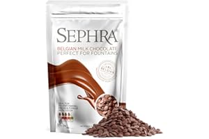 Sephra Belgian Couverture Fountain Ready Chocolate Callets - Milk (907g)