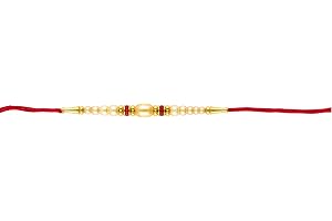 Shreeji Creations Beads Multicolour Rakhi