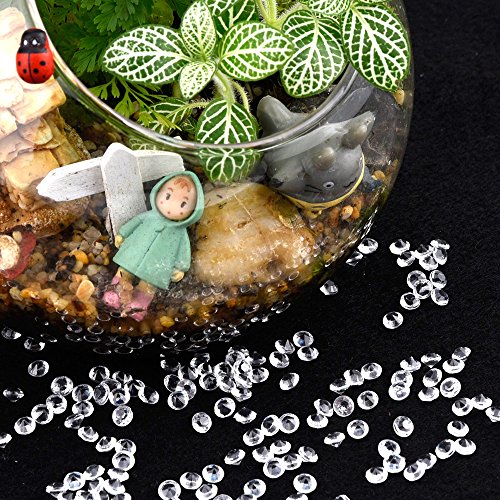 eBoot Acryl Diamanten Hochzeit Kristall, 5000 Stück (Klar) - 5