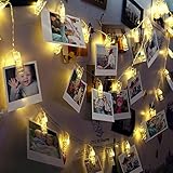 InnooLight Lichterketten 40 Foto Clips 5,1M Stimmungslichter...