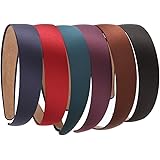 Yishenyishi cerchietto 6 pz, 2,5 cm larghezza, cerchietto con nastro antiscivolo per donne.