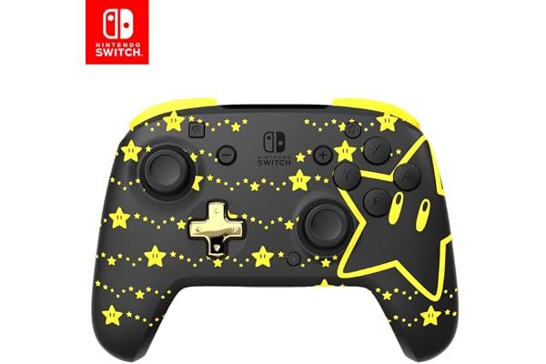PDP REMATCH GLOW Wireless Controller Mario Stars