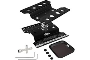 Hobby Fans RC Auto Reparatur Station Montageständer RC Montageplattform Arbeitsständer 360 Grad Rotation Heben oder Senken und Schraubenablage für 1/8 1/10 1/12 1/16 1/18 RC Car Truck Buggy