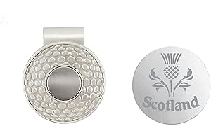 Ashton and Finch Magnetic Golf Ball Marker and Hat Clip Putting Golf Gifts and Accessories For Men