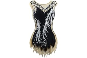 LIUHUO Body da ginnastica ritmica per ragazzi e donne, body da ginnastica per sport di squadra