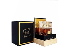 QuiQia Khamrah Parfum avec Vaporisateur de Parfum GRATUIT 3ml - Parfum arabe de luxe pour homme, femme, unisexe - Doux, Vanille, Bois d'ambre - Luxe longue tenue - EDP 100ml