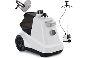 SA BI Sabi Powerful 2200 W Garment Steamer with 98° Temperature Steam, Clothes Steamer with 45g/min steam flow, Steamer Clothing KILLS GERMS and Release Wrinkles in no Time