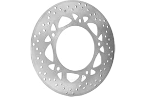 LEAPITURE Rotor disque frein arrière Disque de frein de vélo Moto rotor plaque frein disque Frein arrière moto bonne dissipation thermique remplacement Pour t-max 530 2012‑2019