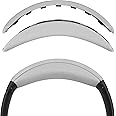 Geekria Headband Pad Compatible with Bose QuietComfort 35 ii Gaming, QC35 II/QC35/QC45/QC SE Headphones Replacement Band, Headset Head Top Cushion Cover Repair Part (Light Grey)