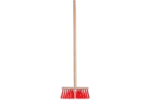ONDIS24 Fun - Balai pour Enfants Fun, Rouge