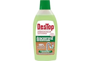 Destop Gel Déboucheur Ecocertifié Parfum Eucalyptus 500 ml