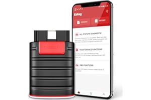 KINGBOLEN OBD II Diagnostic Français, EDIAG Diagnostic Voiture pour Systèmes Complets, Lecteur Code équipé Fonctions de 15 réinitialisation,Contrôle Bidirectionnel,Codage ECU,pour iOS et Android