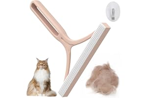 NICEKOOL Lint Remover – Spazzola per peli di cane e gatto 1 Pcs, riutilizzabile, per peli di animali domestici, vestiti, divano, auto, letto, carpet, vestiti, Rosa Corallo
