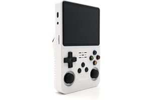 Retrotech R36S Handheld Video Game Console with Build-in 15000 Games (White)