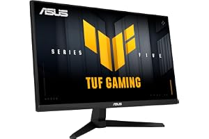 TUF Gaming 5-serien VG259QMR5A, 24,5 tum FHD Fast IPS-spelmonitor (1920 x 1 080), 310 Hz, 0,3 ms (GTG) svarstid, kompatibel med G-SYNC och AMD FreeSync Premium, ELMB SYNC, 99% sRGB