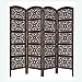 Artesia Handcrafted 4 Panel Premium Quality Wooden Room Partition / Wooden Room Divider / Wooden Screen / Wooden Room Seperator RS.6899.00
