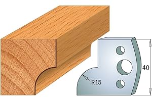 CMT 690.057 noże profilowane do frezów modelujących, długość cięcia 1-37/64 cala, grubość 5/32 cala - 2-pak