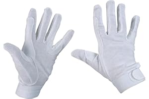 COVALLIERO Guanti da Equitazione Cotone Jersey