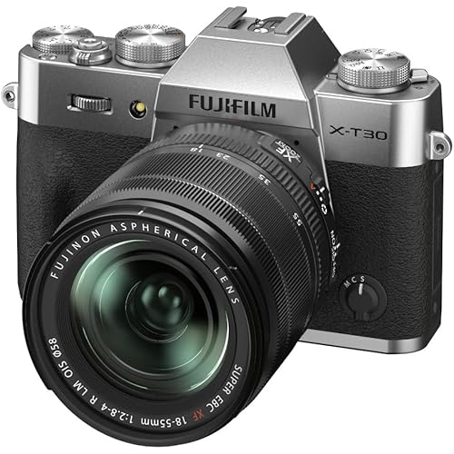 Fujifilm X-T30 II 26.1MP APS-C X-Trans BSI Sensor|Retro Style mirrorless Compact Travel Camera|4k vlogging|High Speed Recordi