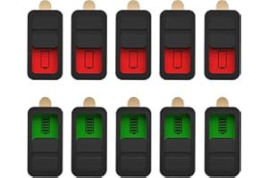 HRB POWER HRB Marcatore Batteria Lipo Slider di Carica della Batteria Indicatore di livello della Batteria per Lipo Batteria Ricaricabile per RC Aereo Elicottero Car Boat Racing (10 pezzi)