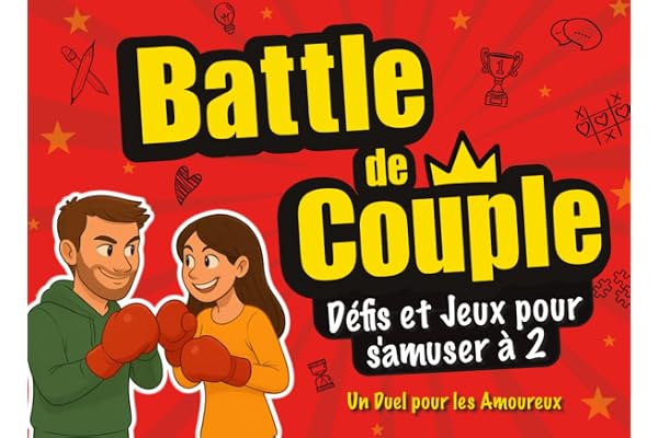 Battle de Couple – Défis et Jeux pour s’amuser à deux: Un Duel pour les Amoureux. Livre de jeu pour couples pour rire ensemble, renforcer sa ... Noël, la Saint-valentin ou un anniversaire