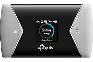 ‎TP-LINK TP-Link M7650 mobiler WLAN Router (4G/LTE bis zu 600Mbit/s Download/ 50Mbit/s Upload, Hotspot, Cat11, 3000mAh Akku, LCD Display, kompatibel mit Allen europäischen SIM Karten)
