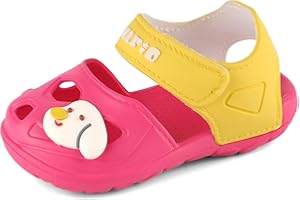 Cheerful Mario 2-5 Anni Bimbo Bimba Sandali Gomma Estive Zoccoli da Mare Scarpe per Bambino Bambina Punta Chiusa