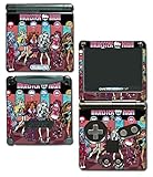  Monster High Fright Song Frankie Stein Doll Draculaura New Ghoul School Video Game Vinyl Decal Skin Sticker Cover for Nintendo GBA SP Gameboy Advance System by Vinyl Skin Designs