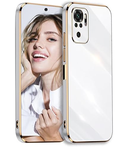 XINYEXIN Cover per Xiaomi Redmi Note 10 4G / Redmi Note 10S 4G con Anello Supporto Ruota 360 Gradi, Moda Morbido TPU Silicone Case Antiurto Custodia per Redmi Note 10 4G