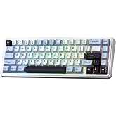 Aula F65 Reaper Switch Mechanical RGB TKL Macro Hot Swap Wireless Keyboard Ice Blue