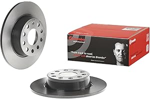 Brembo 08.B413.11 Hintere Bremsscheibe mit UV Lackierung, Anzahl 2