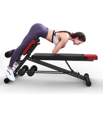 Banc De Musculation Pliable KESSER 500 Kg – Multifonction, Réglable, Aspect Carbone – Idéal Pour Home Gym Complet