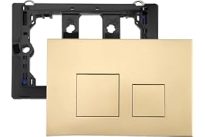 HOYIYOBI Plaque de commande WC suspendu – Compatible Geberit Sigma 20, UP300 & UP320 – Plaque de déclenchement Geberit pour chasse d’eau double, silencieuse, durable et économe en eau – 1 pièce
