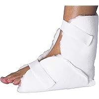 Fersenschoner universal - 1 Paar - mit Klettband - Fersenpolster gegen Wundliegen, Druckschmerzen und Wundbelastung…