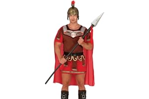 FIESTAS GUIRCA | Detachable Spear 5 Pieces (59 in) - Toy Weapon for Roman, Greek and Medieval Fancy Dress - Party and Carnival Accessory - Suitable for All Users - Brown Silver