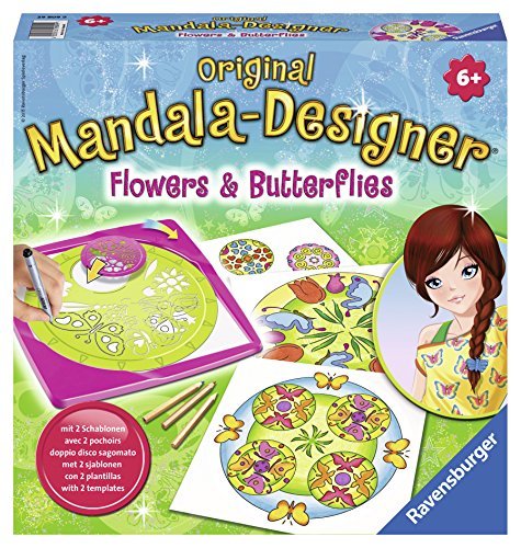 Ravensburger Flowers & Butterflies Mandala by Ravensburger