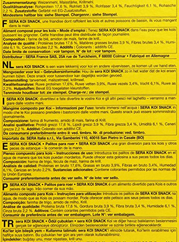 sera 07221 KOI SNACK 20 St – Da frisst Ihr Koi Ihnen aus der Hand - 3