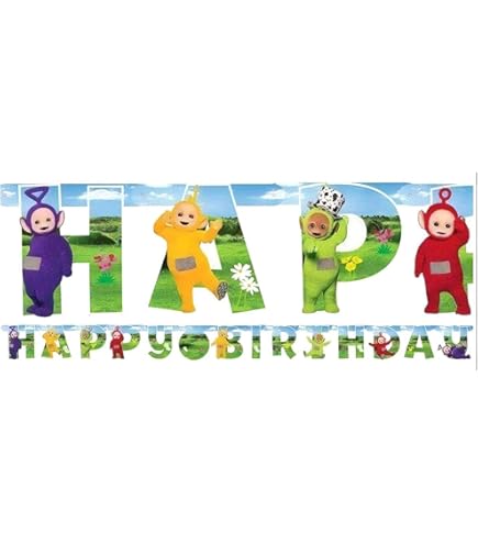 Tovaglioli Teletubbies 33 Cm - Colorati Per Feste E Eventi Speciali - Foto 6