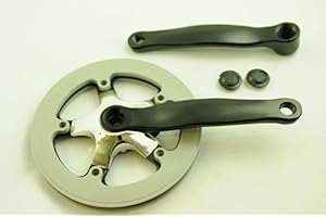 PROWHEEL 40 TEETH 3/32 CHAINWHEEL DOUBLE GUARD 170mm CRANK CHAINSET FOLDER FIXIE